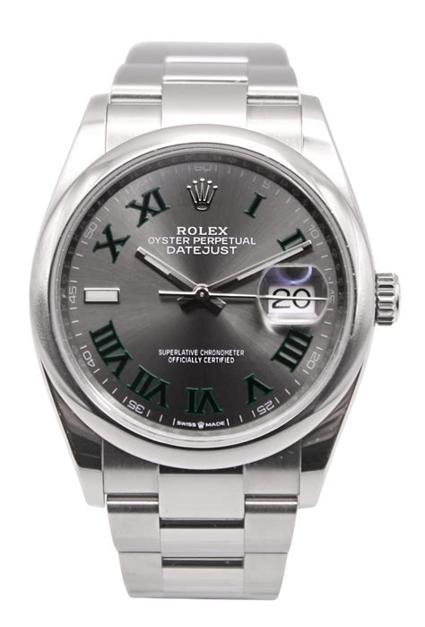 rolex datejust wimbledon discontinued|rolex datejust 36mm wimbledon.